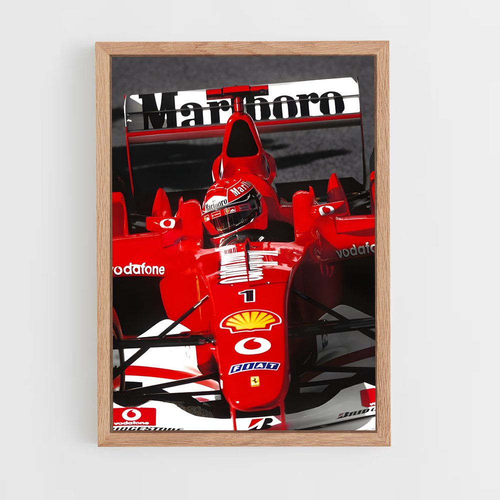 Poster Ferrari 2013 – affiche Voitures de Formule 1 (vue 4)